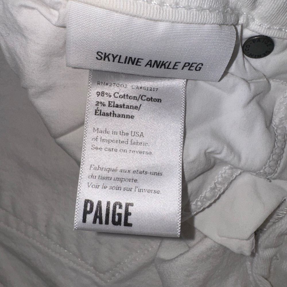 Paige skyline ankle peg jeans - Picture 5 of 5